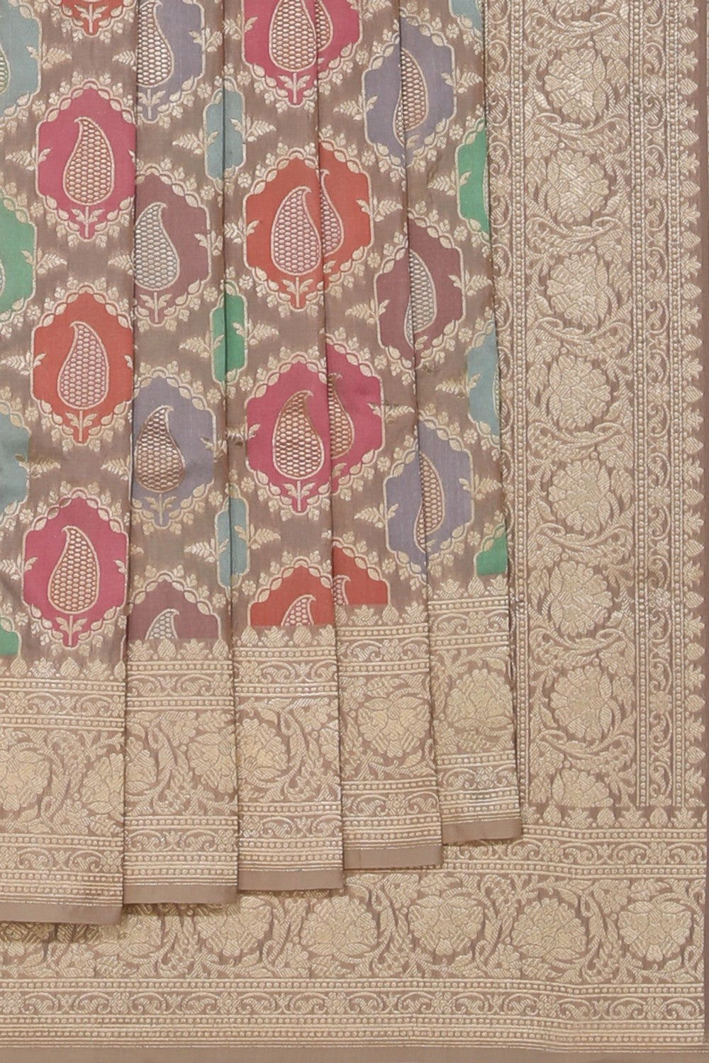 Banarasi Silk Off-White Saree