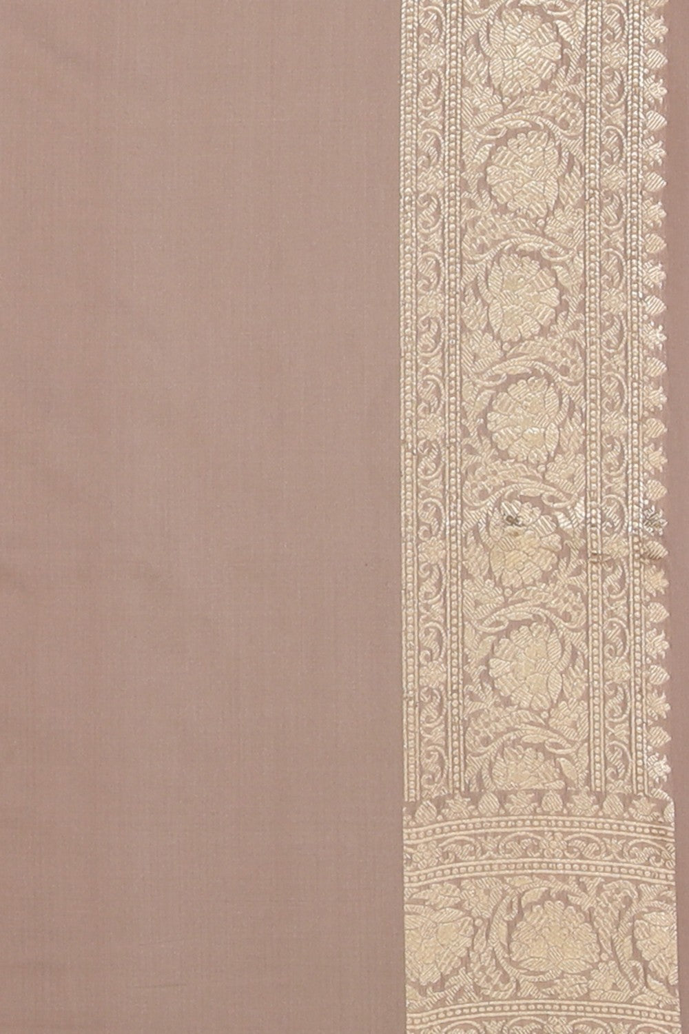 Banarasi Silk Off-White Saree