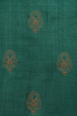Image of Tussar Embroidery Saree
