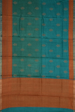 Image of Tussar Embroidery Saree