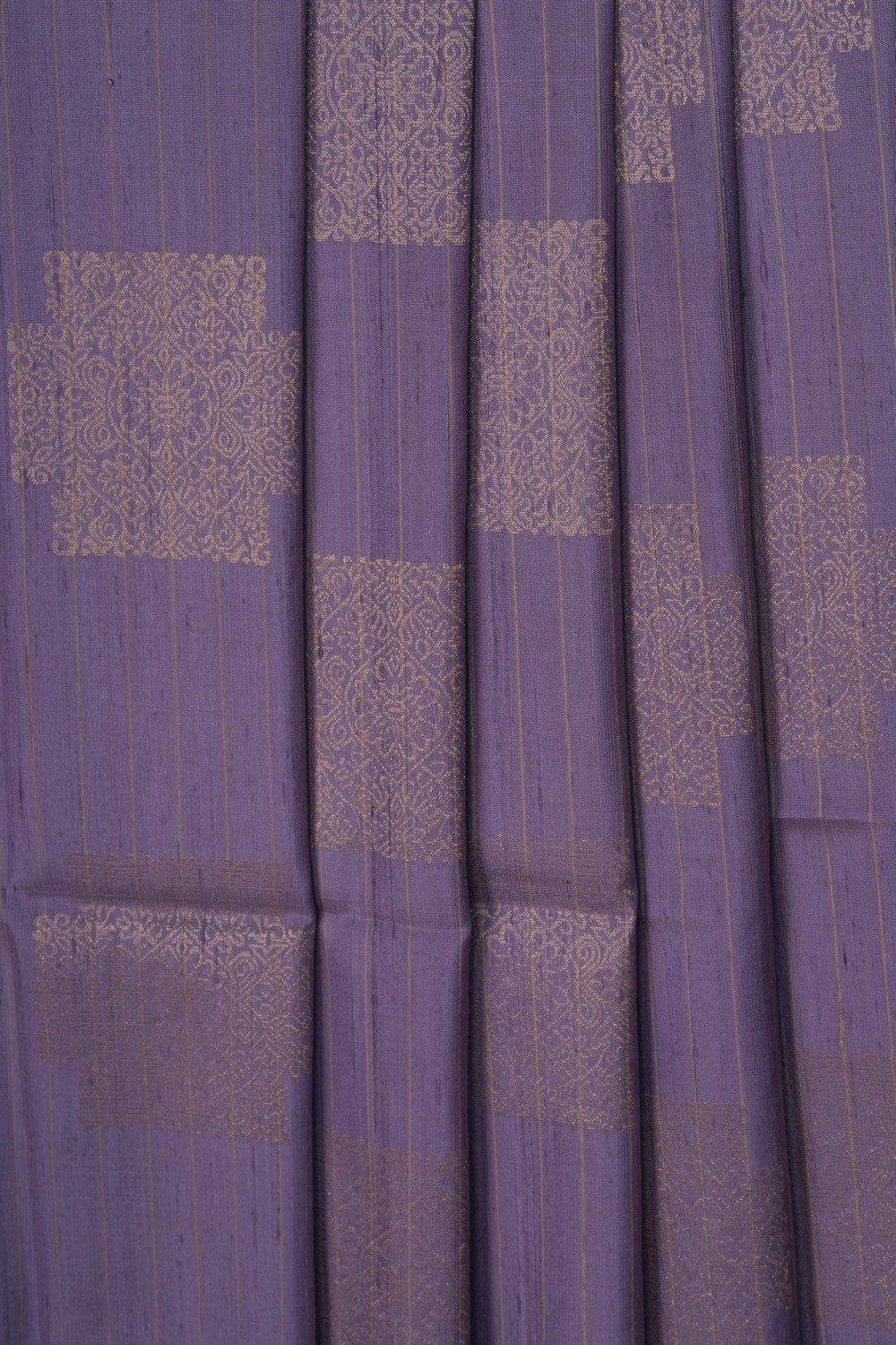Image of South Dupion Silk Mauve Purple Saree