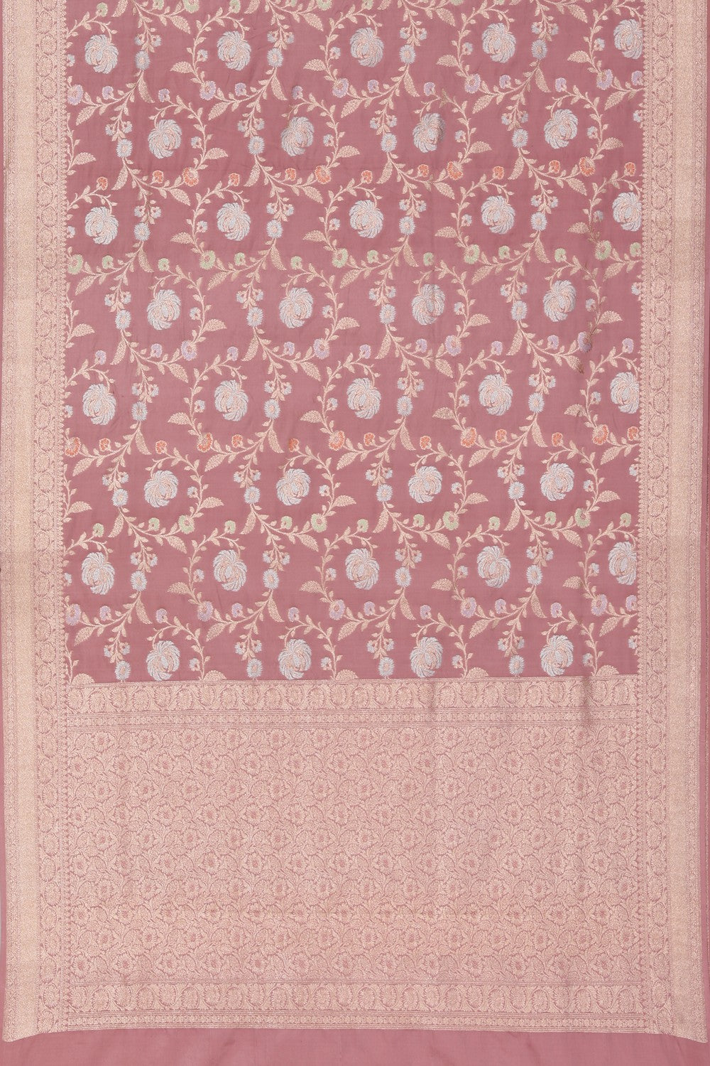 Banarasi Katan Silk Onion Pink Saree