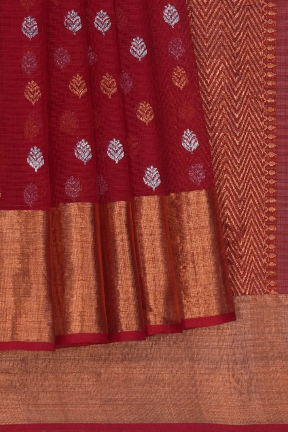 Image of Kota Red Saree