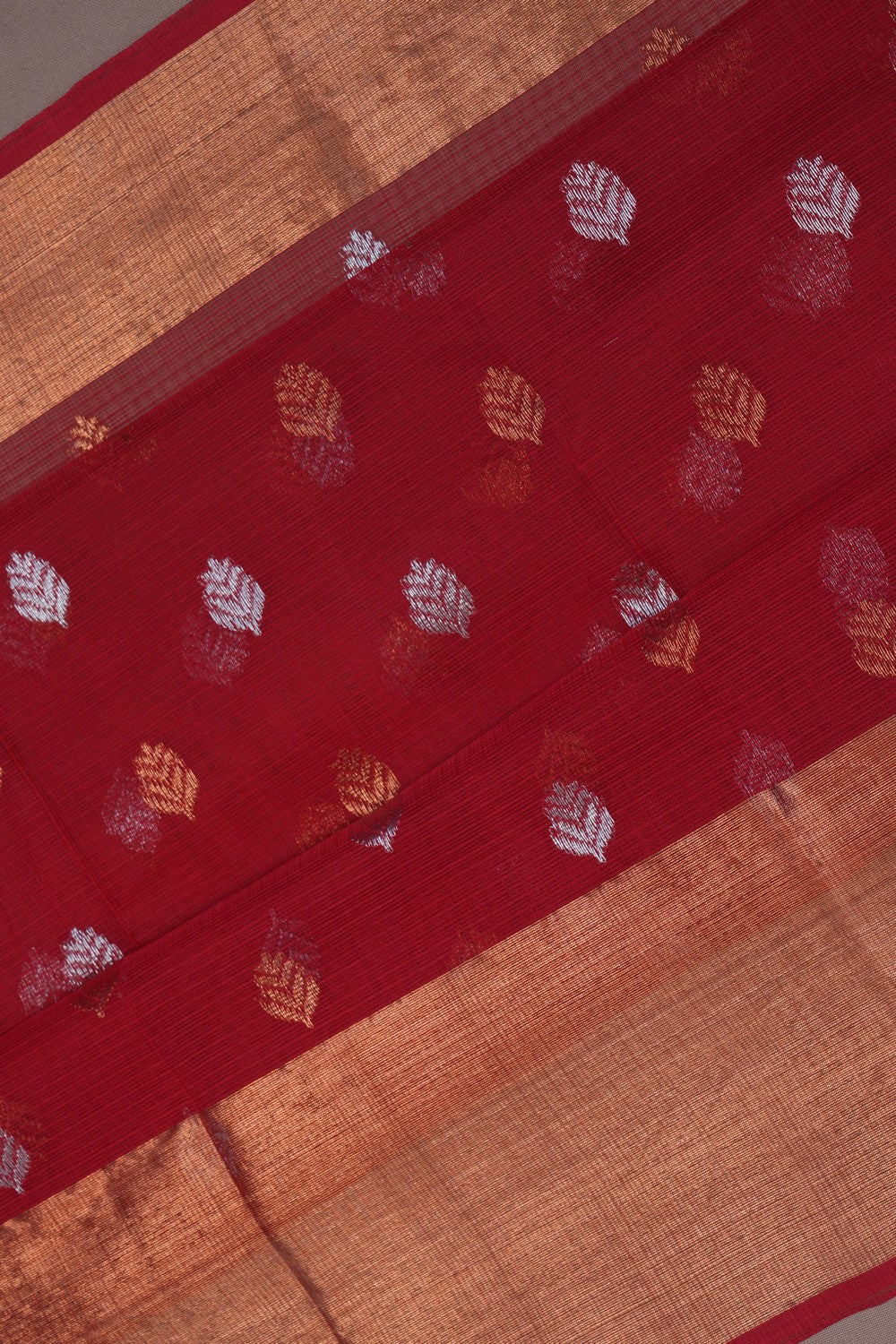 Image of Kota Red Saree