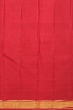 Image of Arani Silk Ruby Red Saree