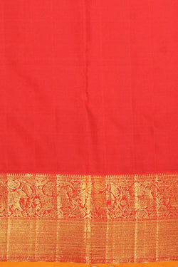 Collection of Arani Silk Green Saree in a gallery layout