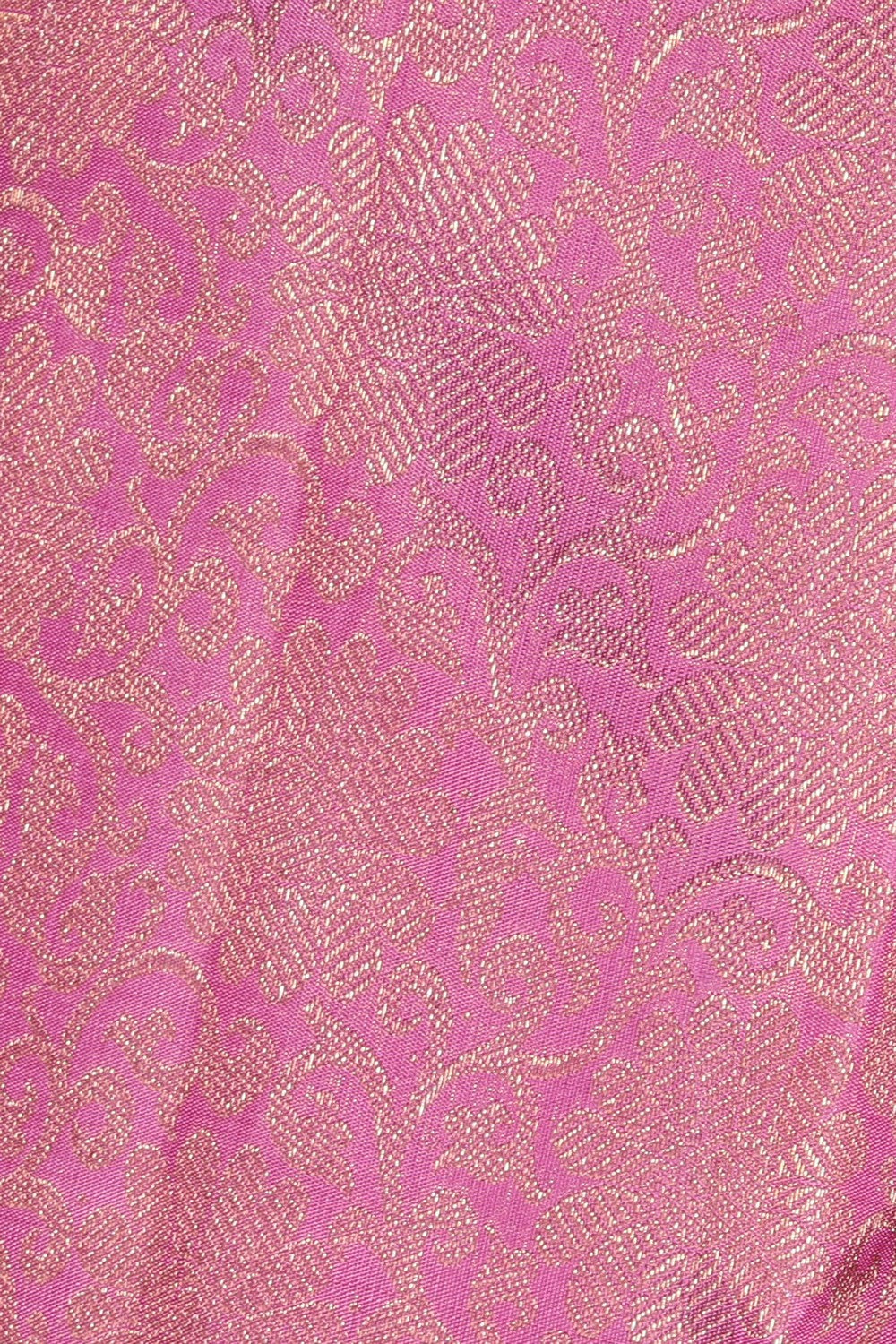 Collection of Kanchipuram Silk Brocade Lavender Pink Saree in a gallery layout