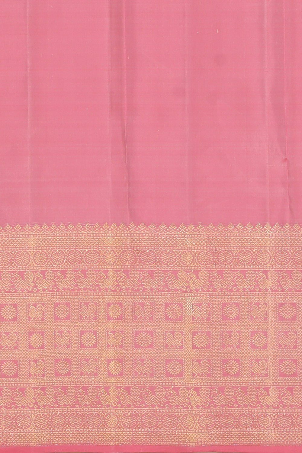 Collection of Kanchipuram Silk Pink Saree in a gallery layout