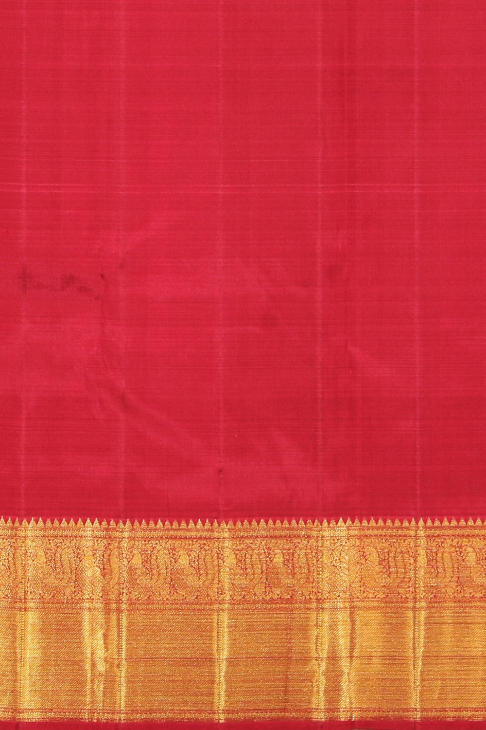 Kanchipuram Silk Brocade Gold Saree