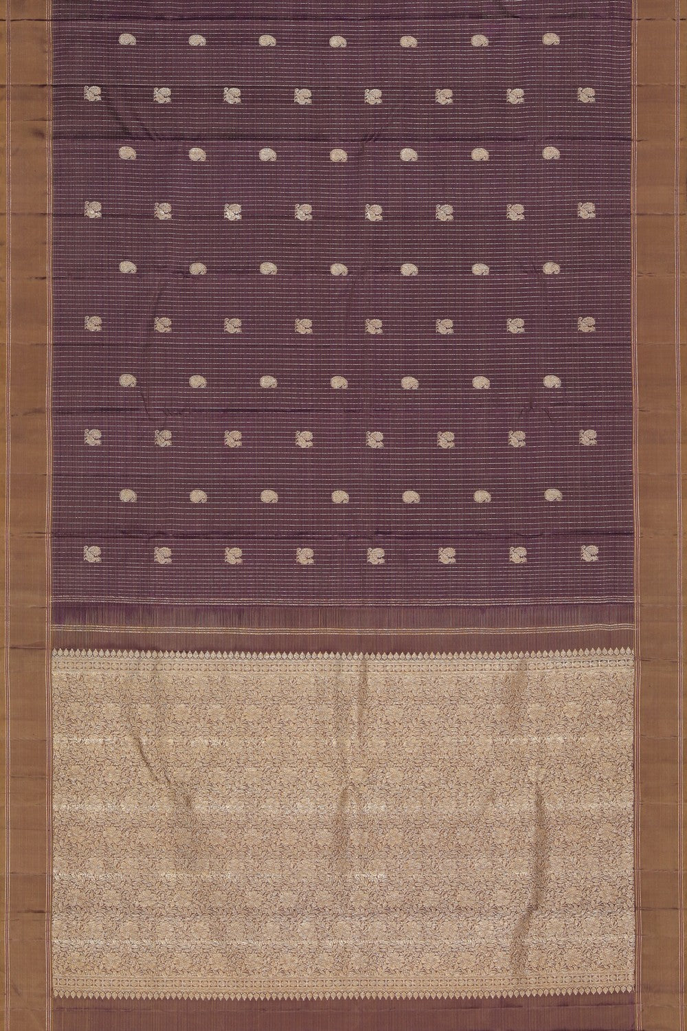 Arani Silk Purple Saree