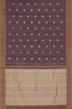 Image of Arani Silk Purple Saree