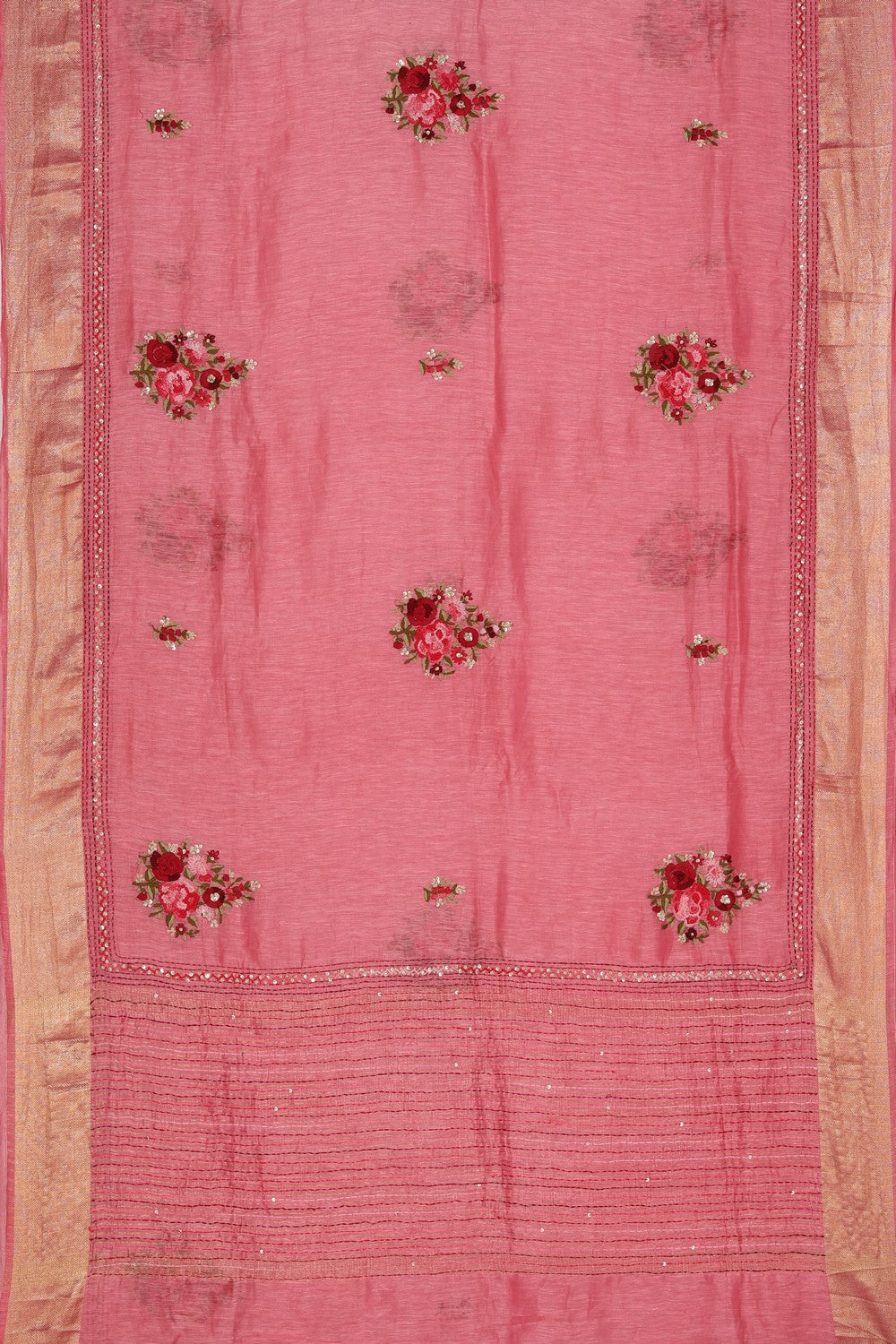 Simple Yet Elegant Embroidery Saree