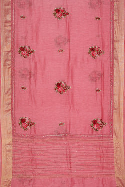 Image of Simple Yet Elegant Embroidery Saree