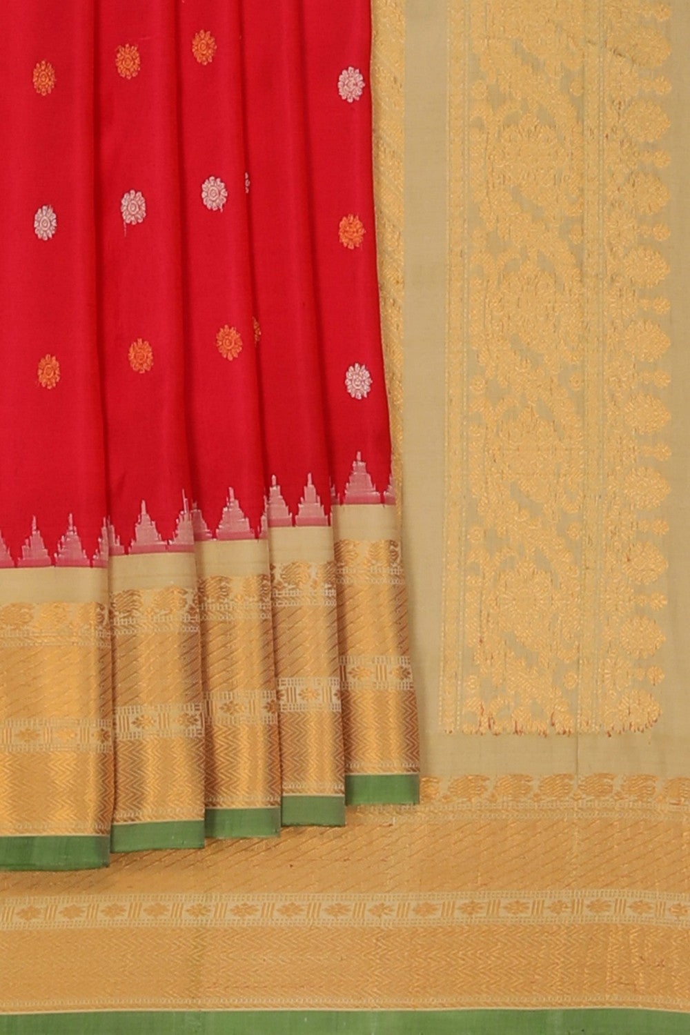 Gadwal Silk Pink Saree