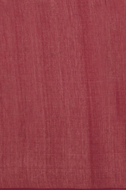 Image of Bhagalpur Tussar Silk Violet Saree