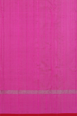 Image of Chanderi Silk Pink Saree