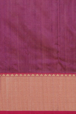 Image of Chanderi Silk Violet Saree