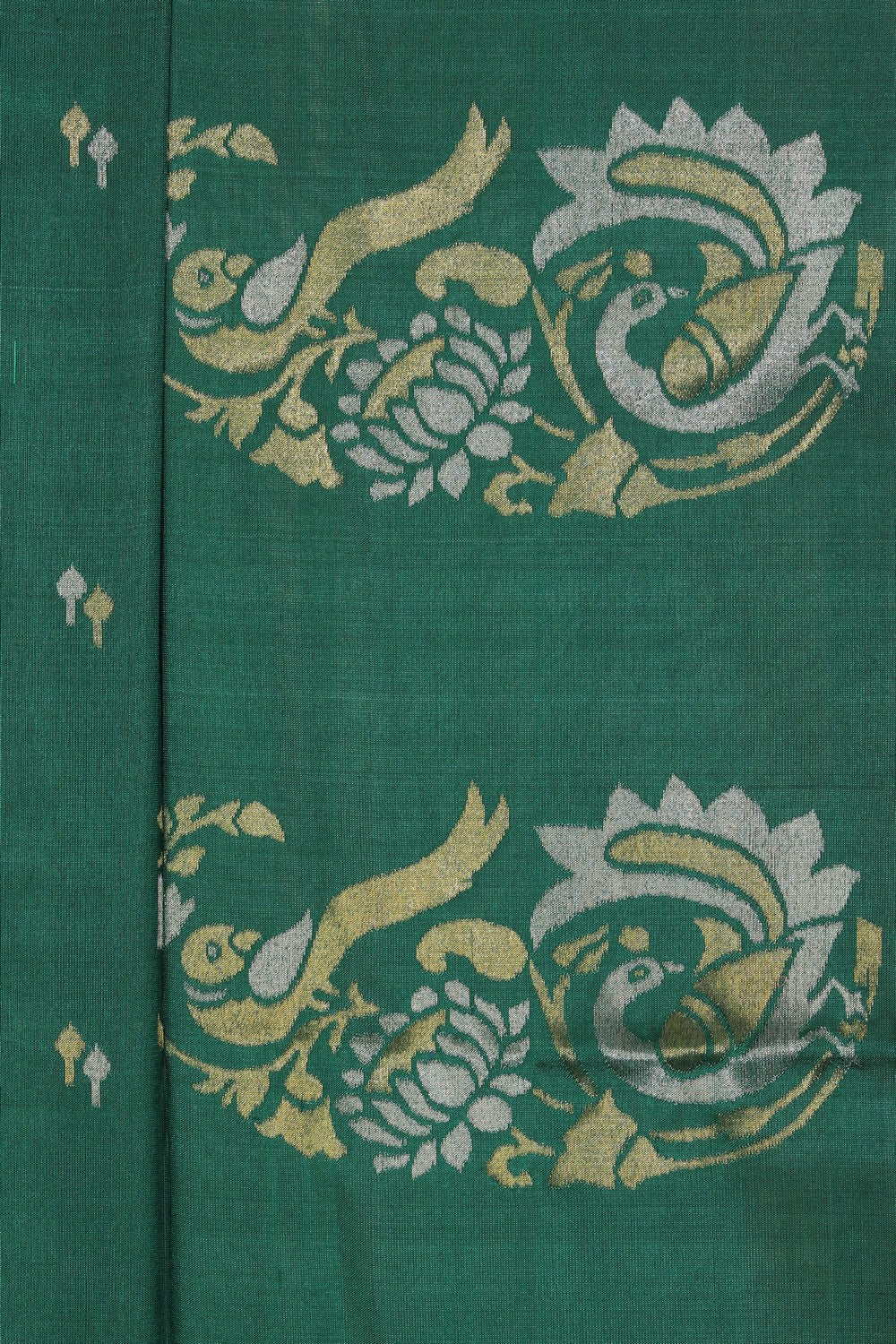 Uppada Silk Green Saree