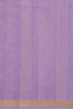 Image of Uppada Cotton Silk Lavender-Purple Saree