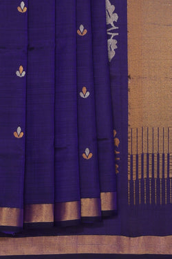 Image of Uppada Silk Purple Saree