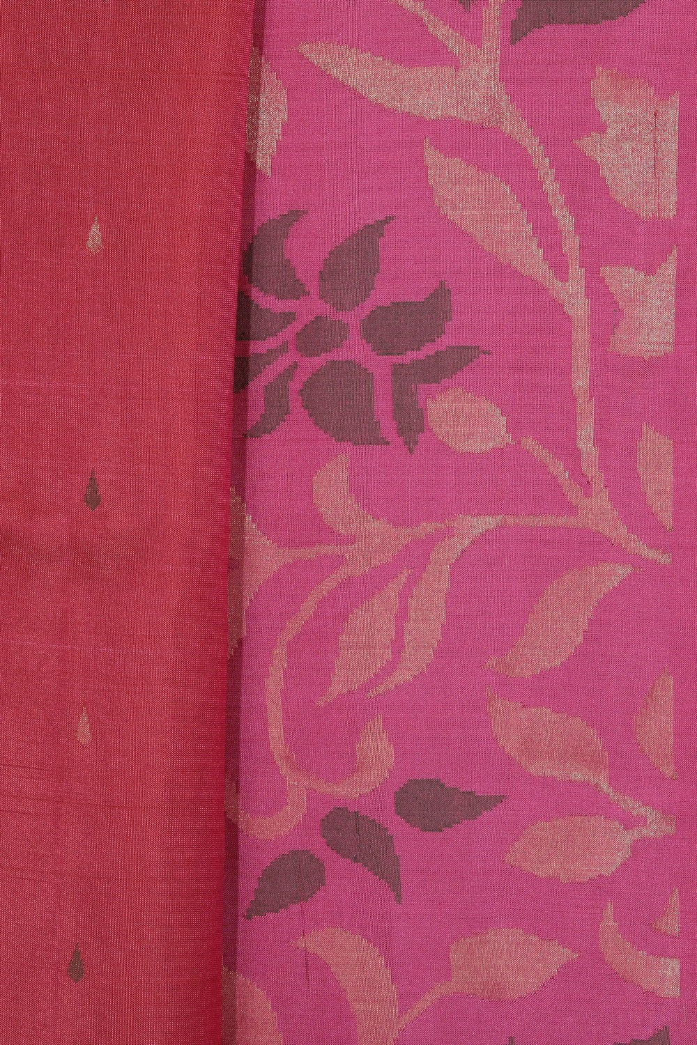 Uppada Silk Candy Pink Saree