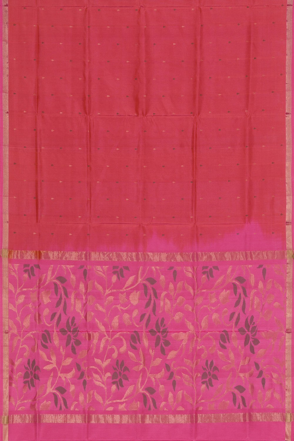 Uppada Silk Candy Pink Saree