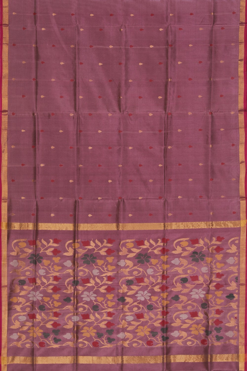 Uppada Silk Onion Pink Saree