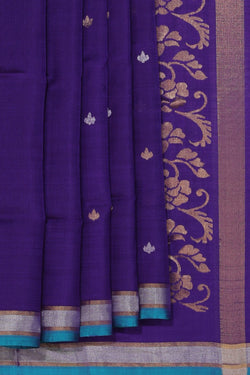 Image of Uppada Silk Purple Saree