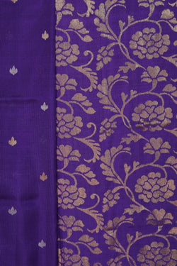 Image of Uppada Silk Purple Saree