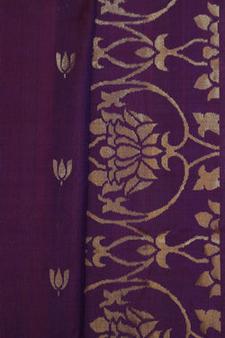 Image of Uppada Silk Violet Saree