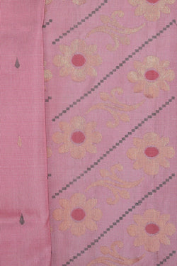 Image of Uppada Silk Pink Saree