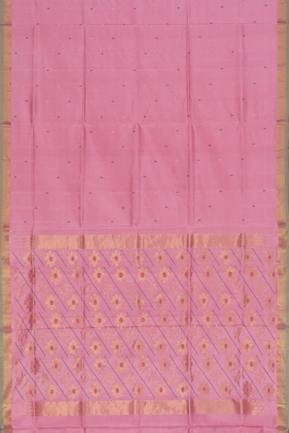 Uppada Silk Pink Saree