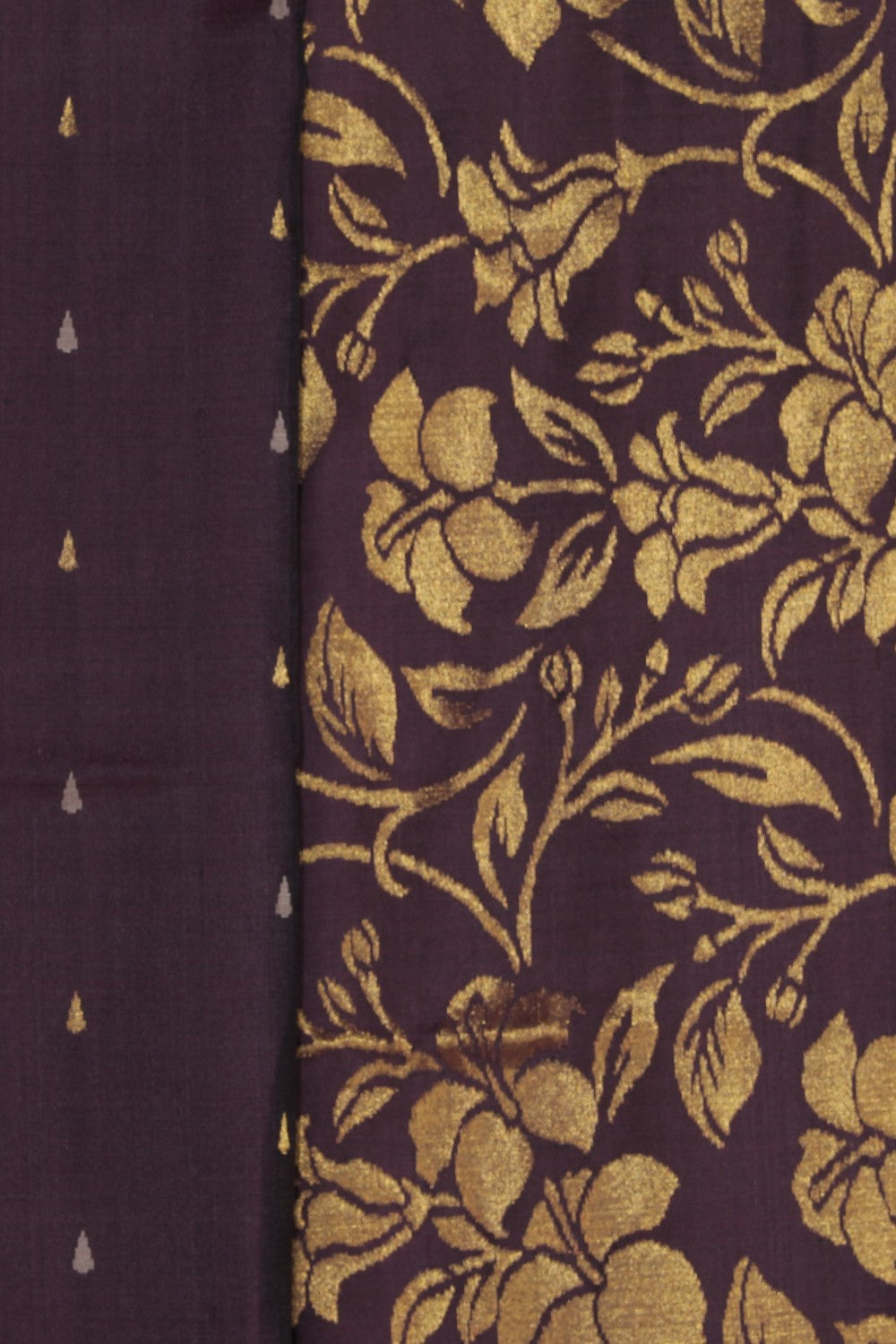 Uppada Silk Violet Saree