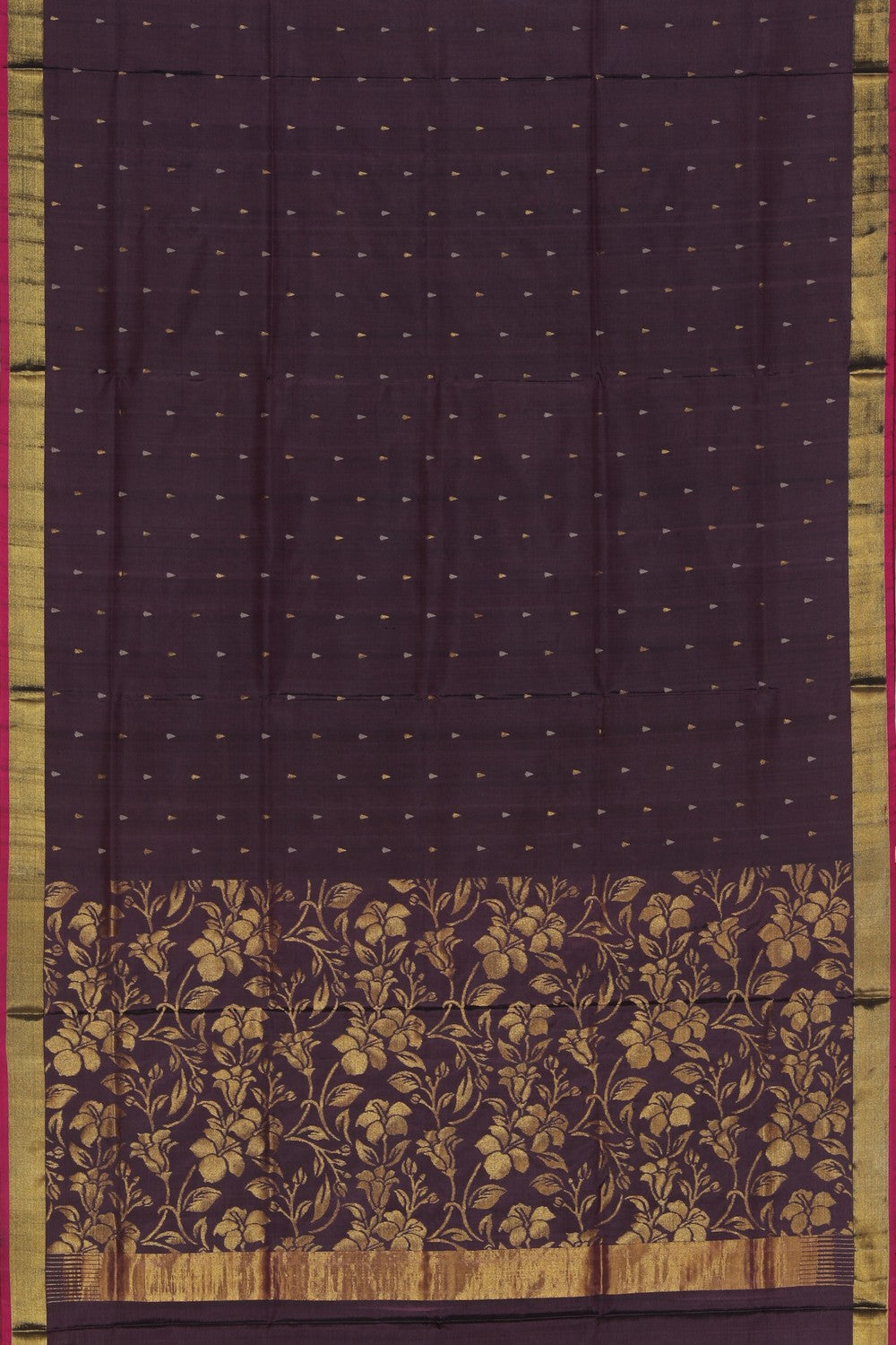 Uppada Silk Violet Saree