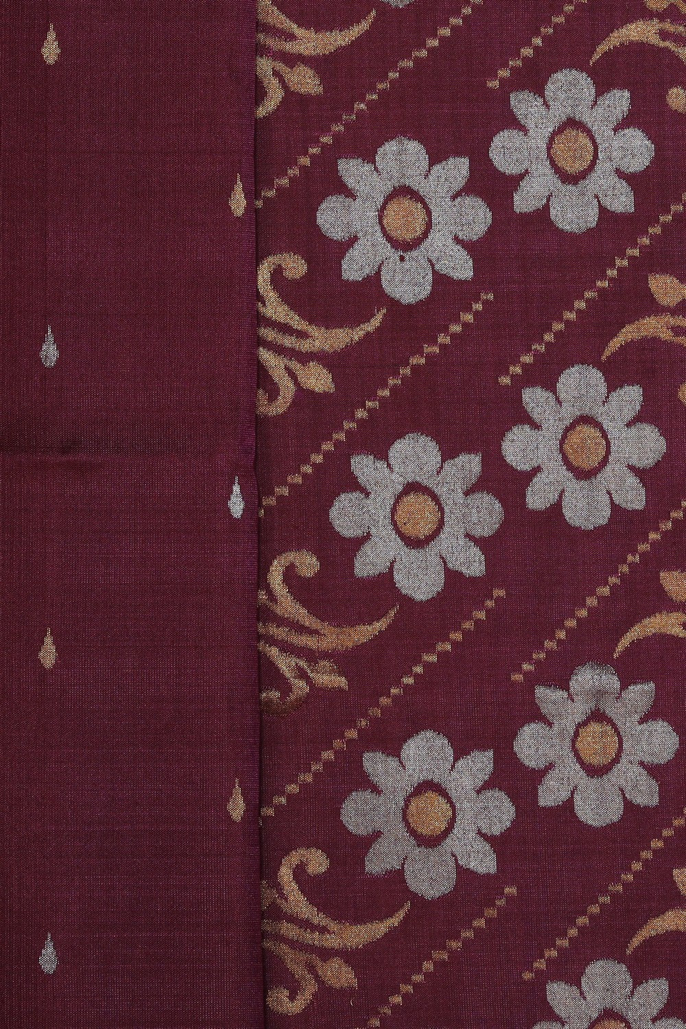 Uppada Silk Violet Saree