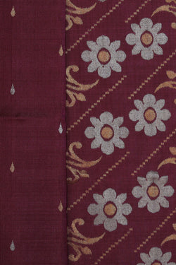 Image of Uppada Silk Violet Saree