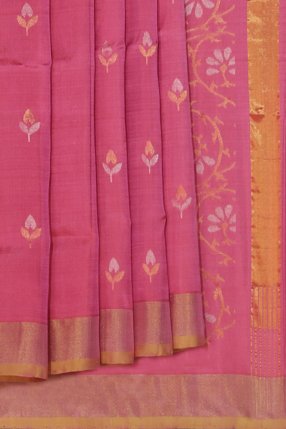 Uppada Silk Pink Saree