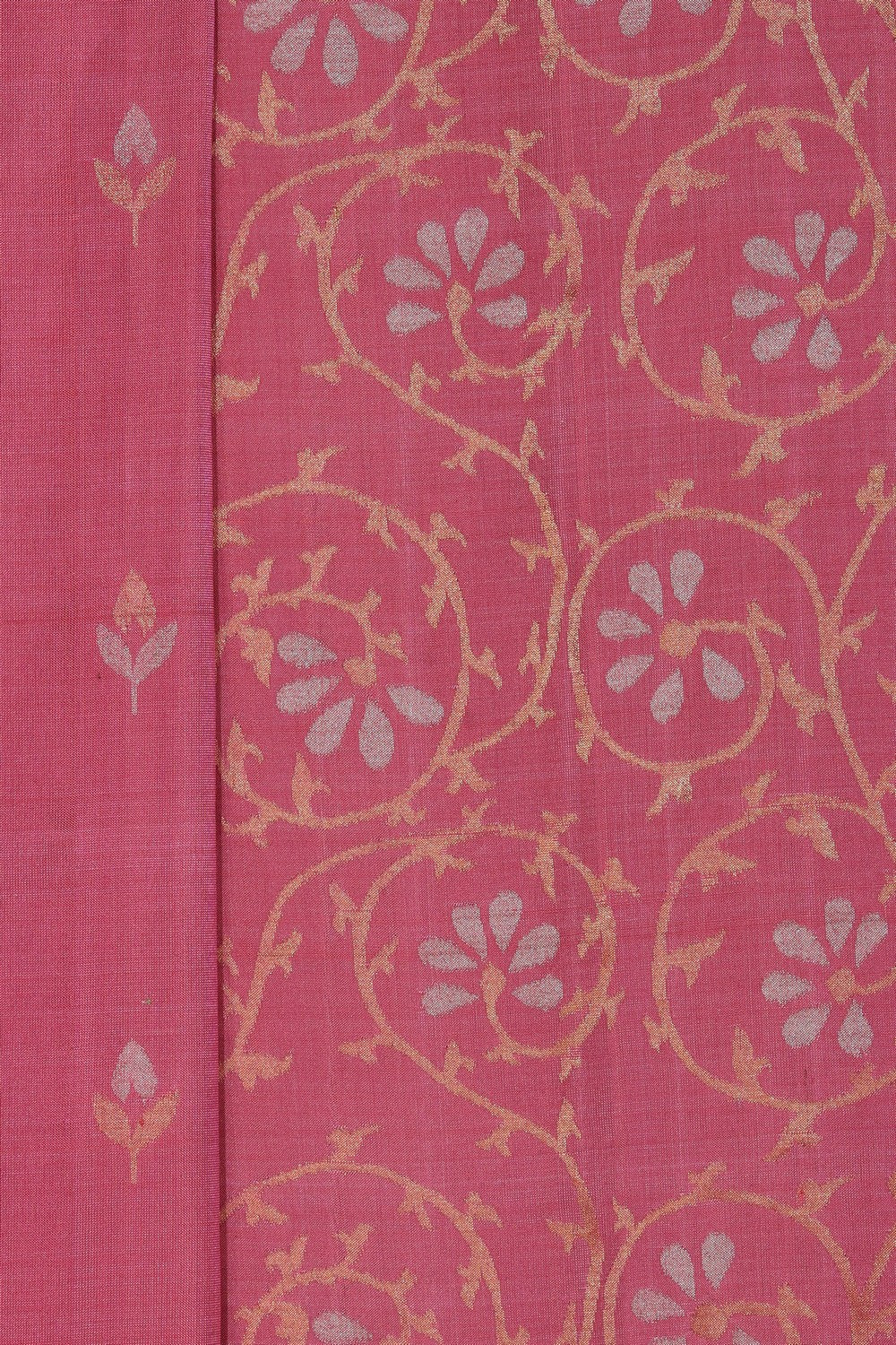 Uppada Silk Pink Saree