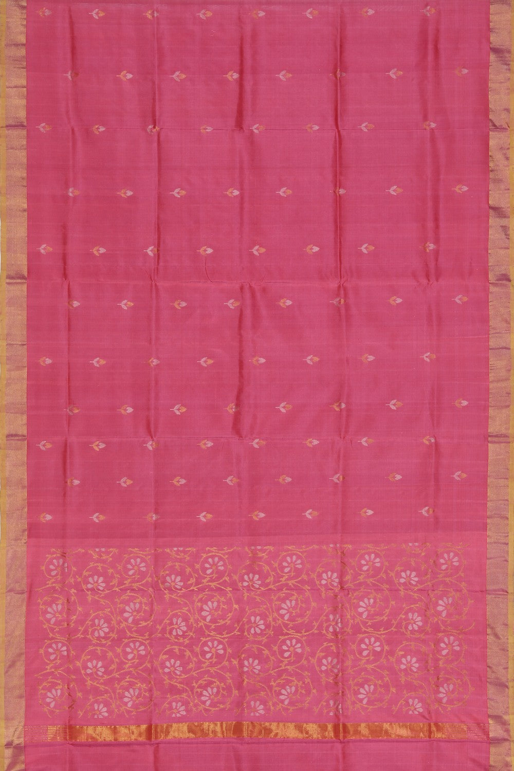 Uppada Silk Pink Saree