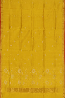 Image of Uppada Silk Yellow Saree