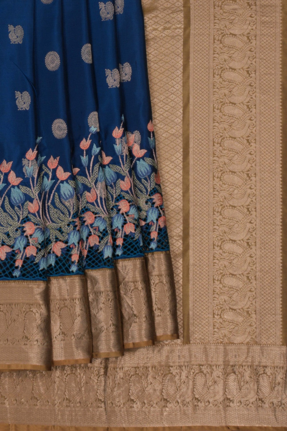 Image of An Embroidered Silk Saree