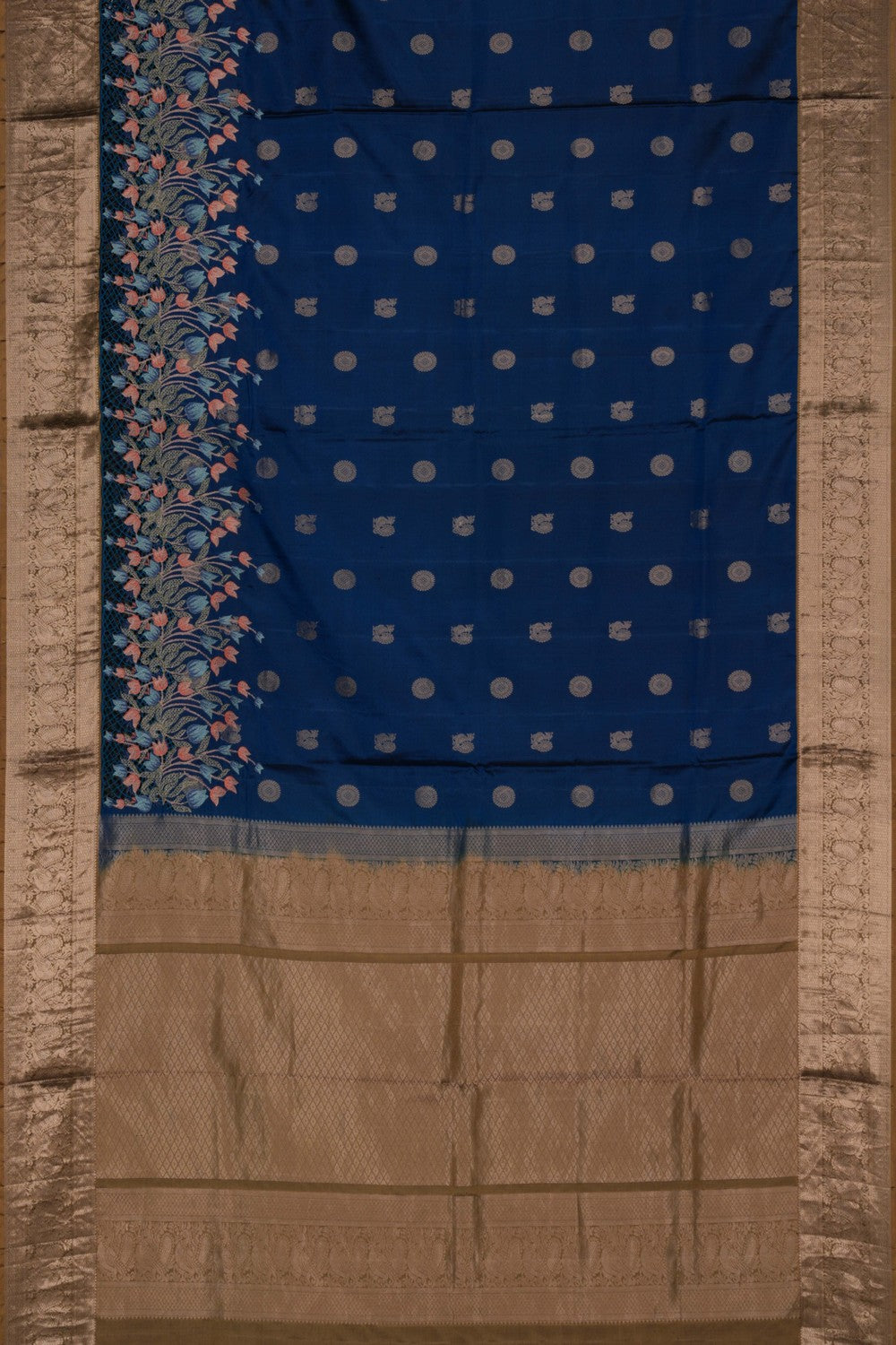 Image of An Embroidered Silk Saree