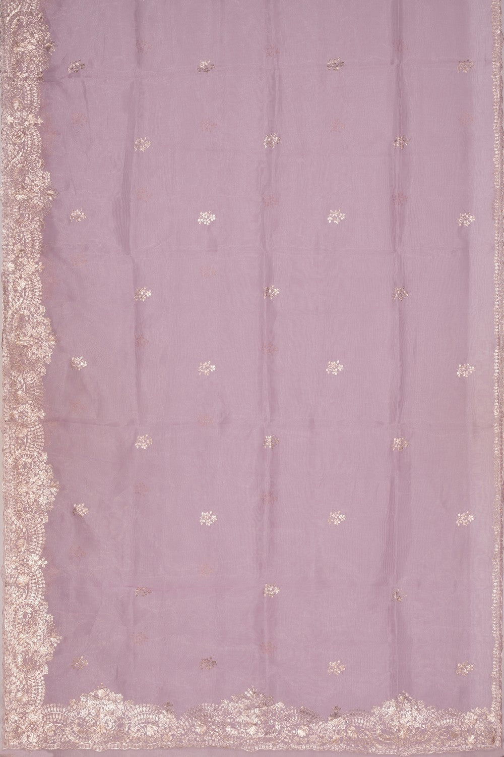 Organza Tissue Embroidery Saree