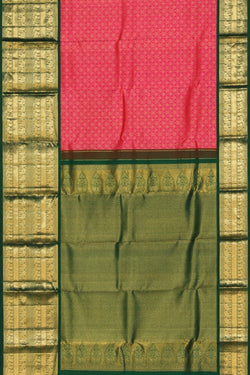 Image of Kanchipattu Silk Pink Saree