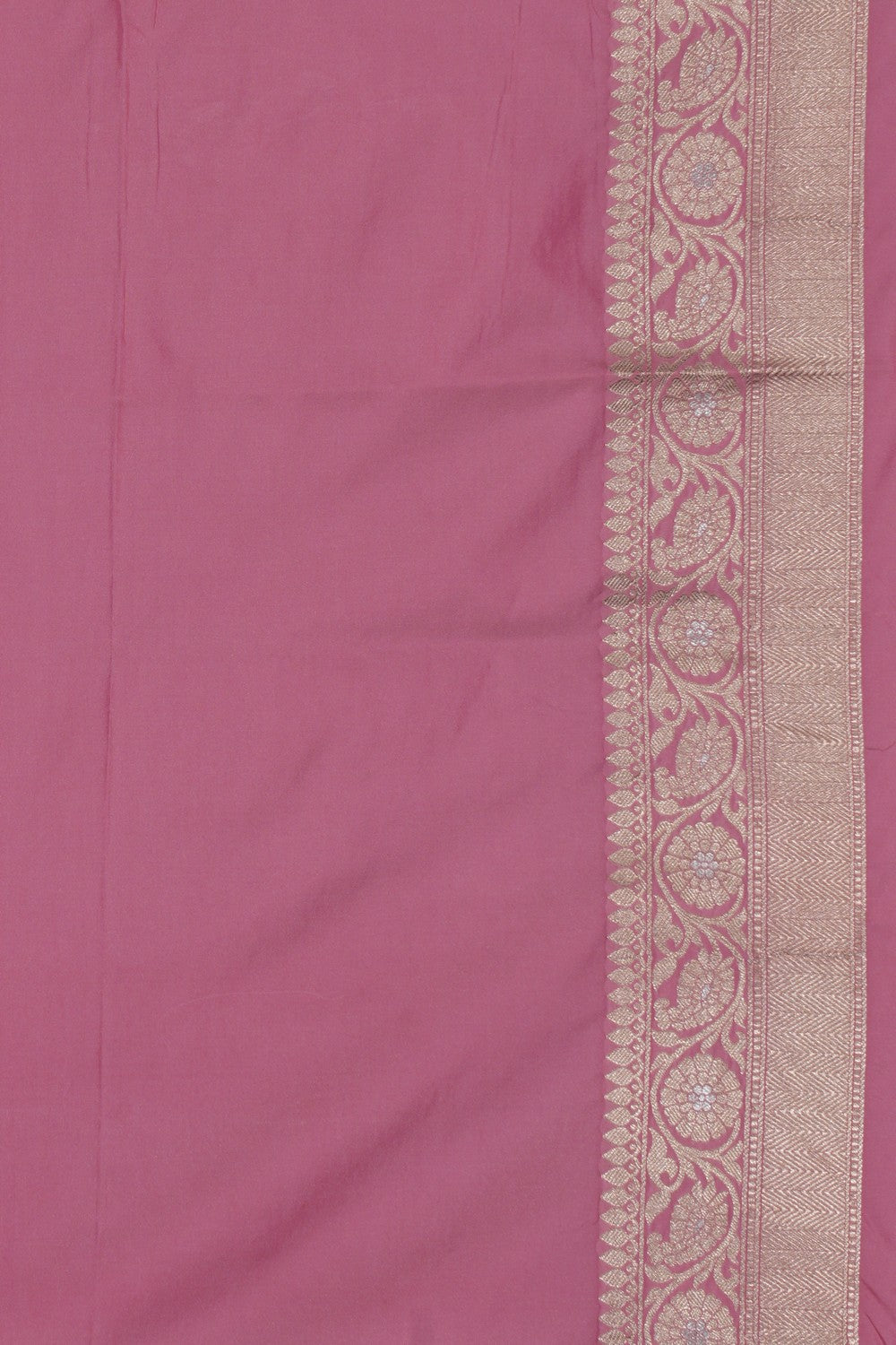 Banarasi Silk Lavender Pink Saree