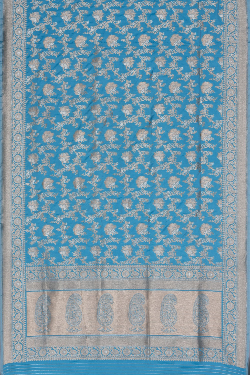 Banarasi Silk Blue Saree