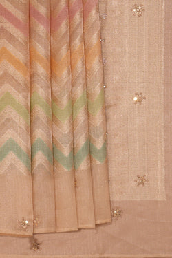 Image of Tissue Kota Embroidery Saree