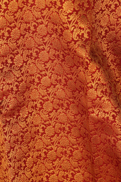 Image of Kanchipattu Brocade Maroon Saree