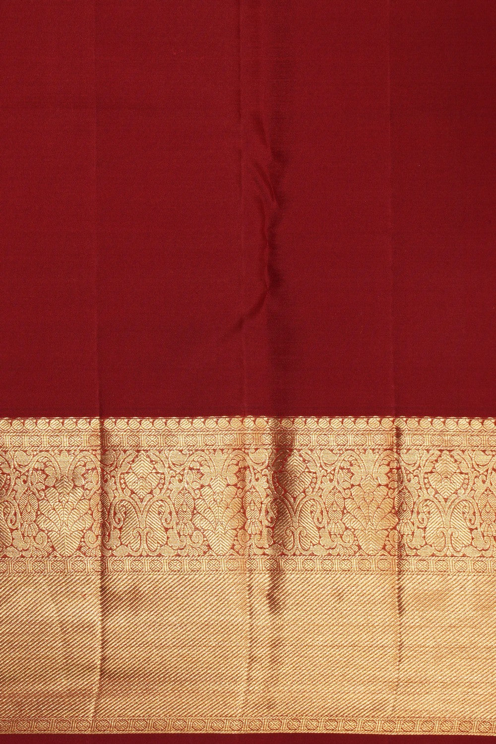 Kanchipattu Brocade Maroon Saree