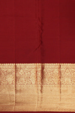 Image of Kanchipattu Brocade Maroon Saree